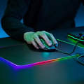 RGB gaming mouse pad light up