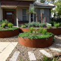 Long Square Metal Planter Box