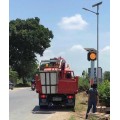 Poste LED Solar Para Rua Para Aldeia