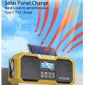 DAB/AM FM Emergency Radio Multi bluetooth solar Speaker