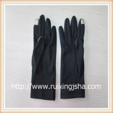 ladies'fleece touching screen Gloves with fleece lining