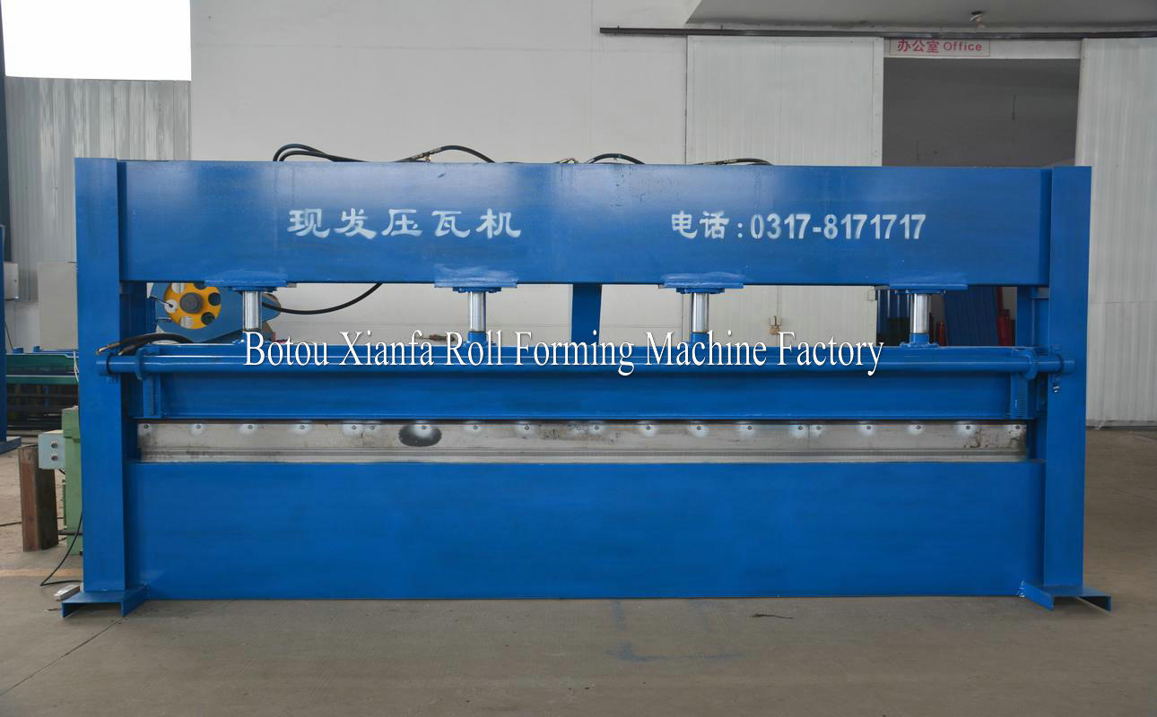 aluminium roofing sheet bending machine