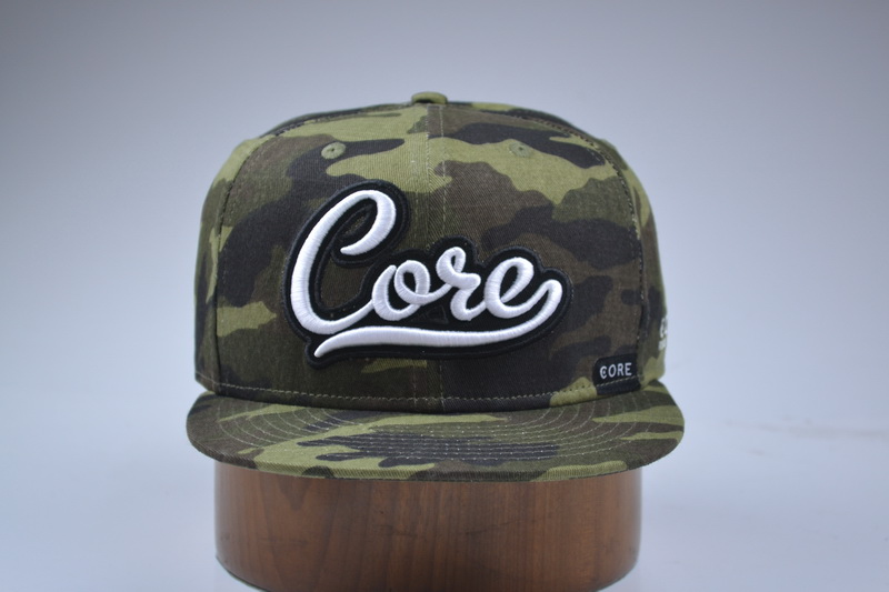 Custom Embroidered Snapback Cotton Cap Camouflage Colour