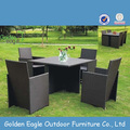 Eleganter Esstisch Dining Set im Freien