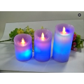 Color Changing LED Candle Red Color