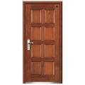 2014 New-Style Flat Design Steel Wooden Armored Door