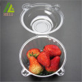 Conteneur jetable de fraise en plastique de salade de fruit