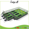 Beliebte riesige Indoor Trampolin Park, Vergnügungspark