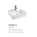 XS0012 counter top vanity basin ceramic art basin