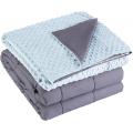 Gravity Weighted Anxiety Blanket With Duvet