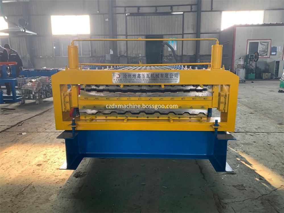 Trapezoidal Roof Double Layer Roll Forming Machine