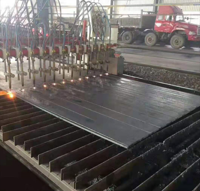 Steel structure product processing