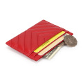 2021 colorful card holder V stitching design