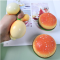 Plastic Soft TPR Material Toys Toys Hamburger