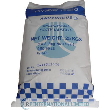 Citric Acid Anhydrous BP/USP/E330