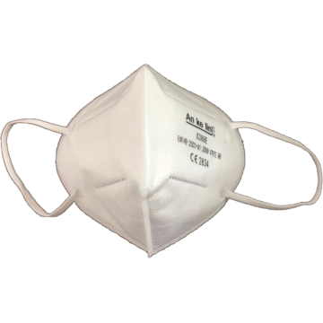 Vente en gros demi-masque pliable KN95 jetable