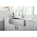 Brushed Single Bowl Apron Front Kitchen Sink