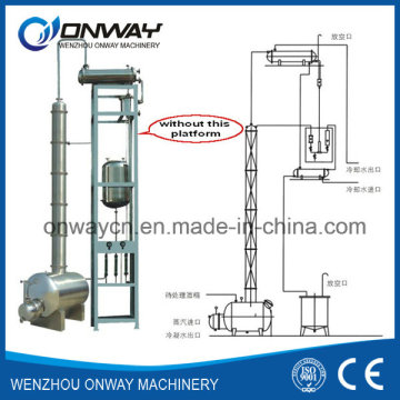 Edelstahl-Lösungsmittel Acetonitril Ethanol Alkohol Destilliergeräte Solvent Recovery Machine