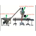 Máquina semiautomática de llenado de polvo