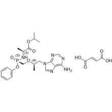 Tenofovir Alafenamide Fumarate (GS7340; GS-7340; GS 7340) Número CAS 379270-38-9