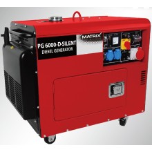 Générateur diesel à refroidissement par air silencieux Triphasé 5kw Bn5800dse / C