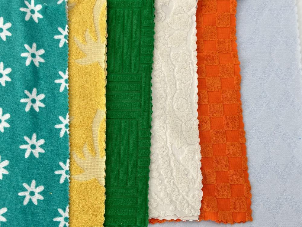 Elastic premium jacquard terry cloth Elastic premium jacquard terry cloth