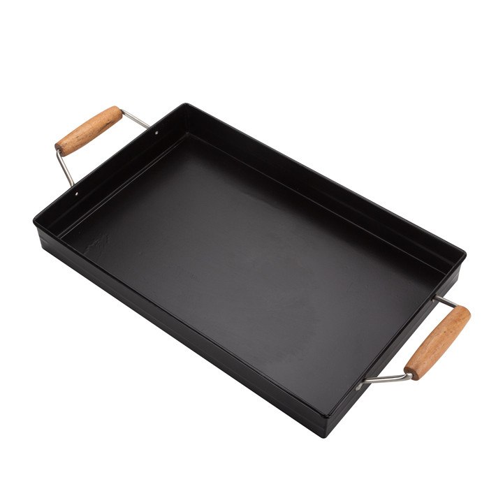 Square Party fruit Serving Tray Metal