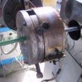 Chaîne de production de machine d&#39;extrusion de tuyau de PVC de fibre