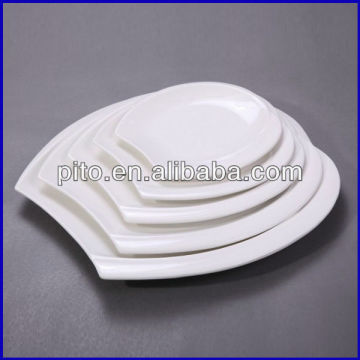 Placa oval de 8 &quot;10&quot; 12 &quot;14&quot; 16 &quot;de porcelana