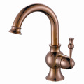 Antique Full Brass Brushed Gold Decorative Faucet