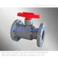 CPVC Plastic Ball Valve Flange End PN10