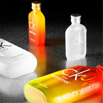 Kundenspezifische Glasflasche Logo Printing Essential Oi