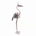 Metal Crane Animal Craft for Home and Garden