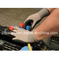 Nylon Knitted Work Glove with Sandy Nitrile Dipping (N1590)