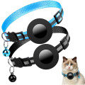 Birkways de collier de chat pour animaux de compagnie réglable en nylon réfléchissant à la mode