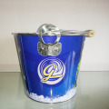 big sale ice beer bucket with wooden hanlde