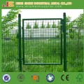 Green Powder Coated Walkway Welded Garden Gate