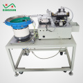 Bulk metalized film capacitor cutting machine