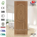 HDF Panel de la puerta de flauta de madera de teca de Birmania Oval