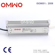 Transformador de energía impermeable 12V DC 12V Fuente de alimentación de conmutación Wxe-100fs-12