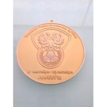 Medalha banhada a ouro feita sob encomenda, medalha da competição (GZHY-KA-006)