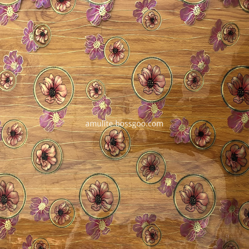 Printed Plastic Pvc Table Cloth Roll