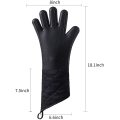 Heat Resistant Gloves BBQ Kitchen Silicone Oven Mitts