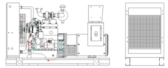 Industrial Diesel Genset Powered by WEICHAI