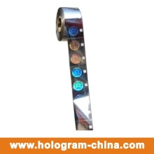 Kundenspezifische Sicherheit 3D Laser Hologramm Hot Foil Stamping