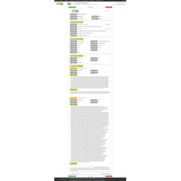 DISPOSITIF ÉLECTRIQUE -USA Données douanières d&#39;importation