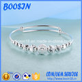 925 Sterling Silver Adjustable Wire Bangle