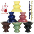 Alta qualidade Hookah pequena cabeça cerâmica Hookah Clay Bowl