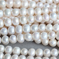 9-10mm Short Potato Cultured Natural Pearl Strands (E180013)