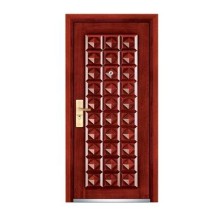 Armored Steel Wooden Door